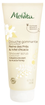 Melvita Douche Gommante Reine des Prés & Miel d'Acacia 200 ml