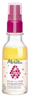 Melvita Pulpe de Rose Duo Repulpant Éclat 50 ml