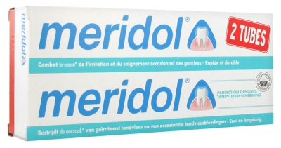 Meridol Dentifrice Lot de 2 x 75 ml