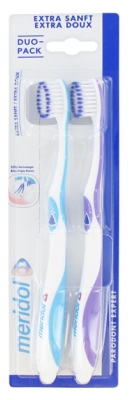 Meridol Parodont Expert Duo Pack Brosses à Dents Extra Doux