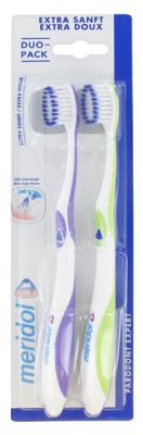 Meridol Parodont Expert Duo Pack Brosses à Dents Extra Doux