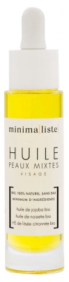 Minima[liste] Huile Visage Peaux Mixtes Bio 30 ml