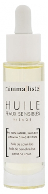 Minima[liste] Huile Visage Peaux Sensibles Bio 30 ml