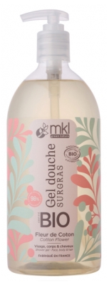 MKL Green Nature Gel Douche Surgras Fleur de Coton Bio 1 L