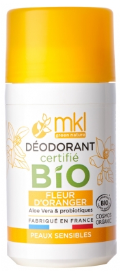 MKL Green Nature Déodorant Fleur d'Oranger Bio 50 ml