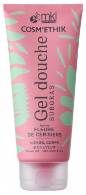 MKL Green Nature Cosm'Ethik Gel Douche Awara du Brésil Fleur de Cerisier 200 ml