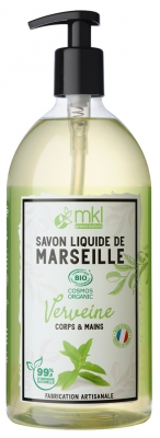 MKL Green Nature Savon Liquide de Marseille Verveine Bio 1 L