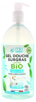 MKL Green Nature Gel Douche Surgras Lait de Chèvre Bio 1L