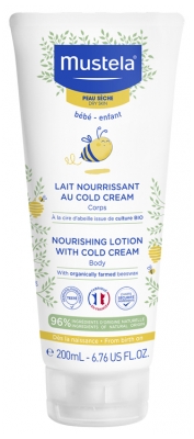 Mustela Lait Nourrissant au Cold Cream à la Cire d'Abeille 200 ml