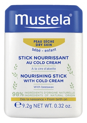 Mustela Stick Nourrissant au Cold Cream 9,2 g
