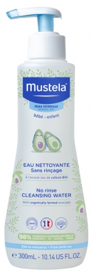 Mustela Eau Nettoyante Sans Rinçage à l'Avocat 300 ml