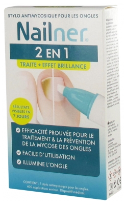 Nailner Stylo contre la Mycose des Ongles 2en1 4 ml