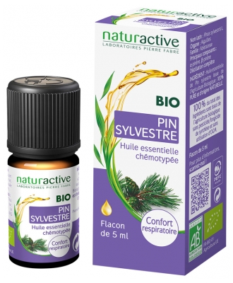Naturactive Huile Essentielle Pin Sylvestre (Pinus sylvestris L.) Bio 5 ml