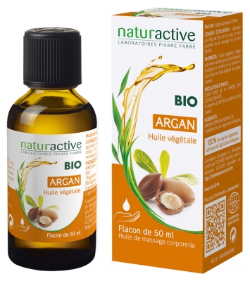 Naturactive Huile Végétale Argan Bio 50 ml