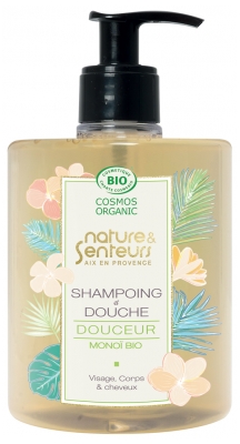 Nature & Senteurs Shampoing et Douche Douceur Monoï Bio 500 ml