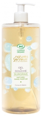 Nature & Senteurs Gel de Douche Surgras Naturel Sans Parfum Bio 1 L