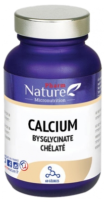 Nature Attitude Calcium Bisglycinate Chélaté 60 Gélules