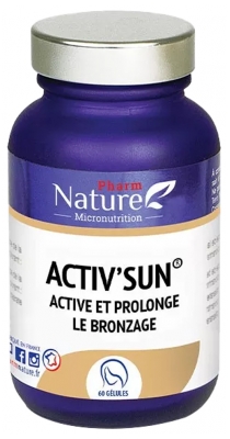 Nature Attitude Activ'Sun Active et Prolonge le Bronzage 60 Gélules
