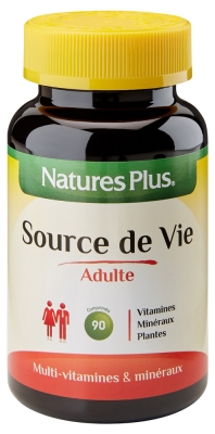 Natures Plus Source de Vie Adulte 90 Comprimés