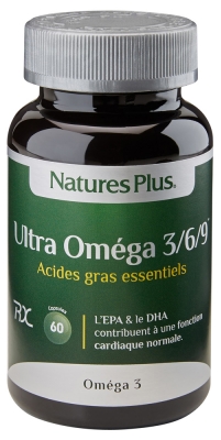 Natures Plus Ultra Oméga 3/6/9 60 Capsules