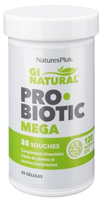 Natures Plus Gi Natural Probiotic Mega 30 Gélules