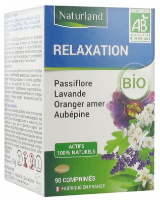 Naturland Relaxation Bio 90 Comprimés