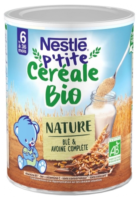 Nestlé Naturnes Bio Céréales Blé & Avoine dès 6 Mois 240 g
