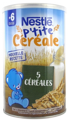 Nestlé P'tite Céréale 6 Mois et + 5 Céréales 400 g