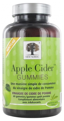 New Nordic Apple Cider 60 Gummies