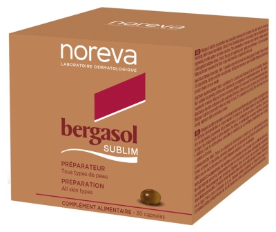 Noreva Bergasol Sublim Préparateur 30 Capsules