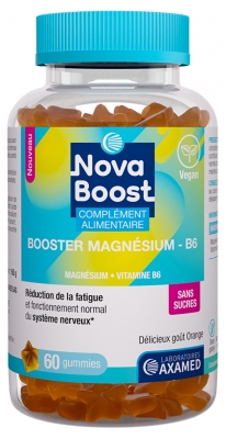 Nova Boost Booster Magnésium B6 60 Gummies