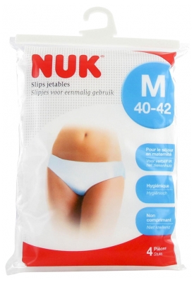 NUK Slips Jetables 4 Pièces