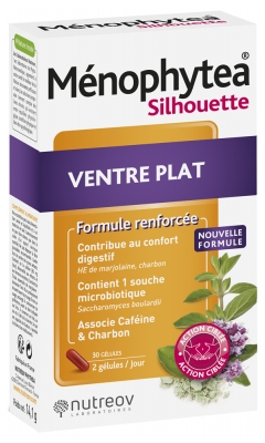 Nutreov Ménophytea Silhouette Ventre Plat 30 Gélules