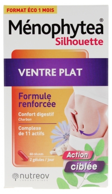 Nutreov Ménophytea Silhouette Ventre Plat 60 Gélules
