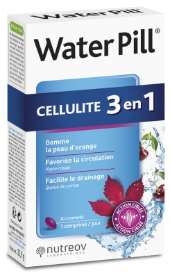 Nutreov Water Pill Cellulite 3en1 20 Comprimés