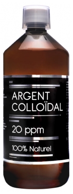 Nutrivie Argent Colloïdal 20 ppm 100% Naturel 1 L