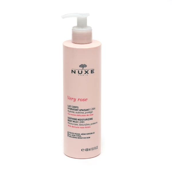[844FgT00004w8qh] Very Rose Lait Corps Hydratant Apaisant Nuxe