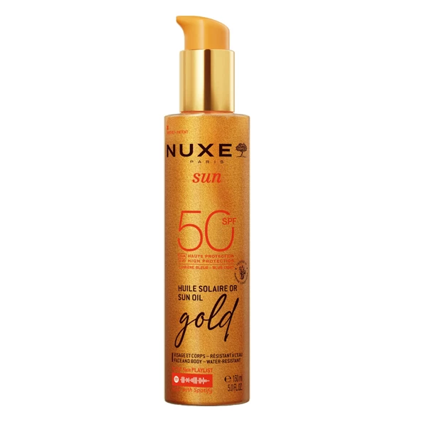 Sun huile solaire Or SPF 50 Nuxe