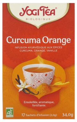 Yogi Tea Curcuma Orange Bio 17 Sachets