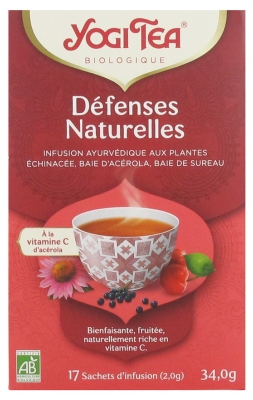 Yogi Tea Défenses Naturelles Bio 17 Sachets