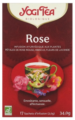 [844FgT00004w9hj] Yogi Tea Rose Bio 17 Sachets