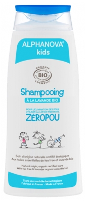 [NgRT011uyRT0029946] Alphanova Kids Zéropou Shampoing Bio 200 ml