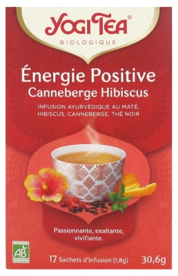 Énergie Positive Canneberge Hibiscus Bio Yogi Tea