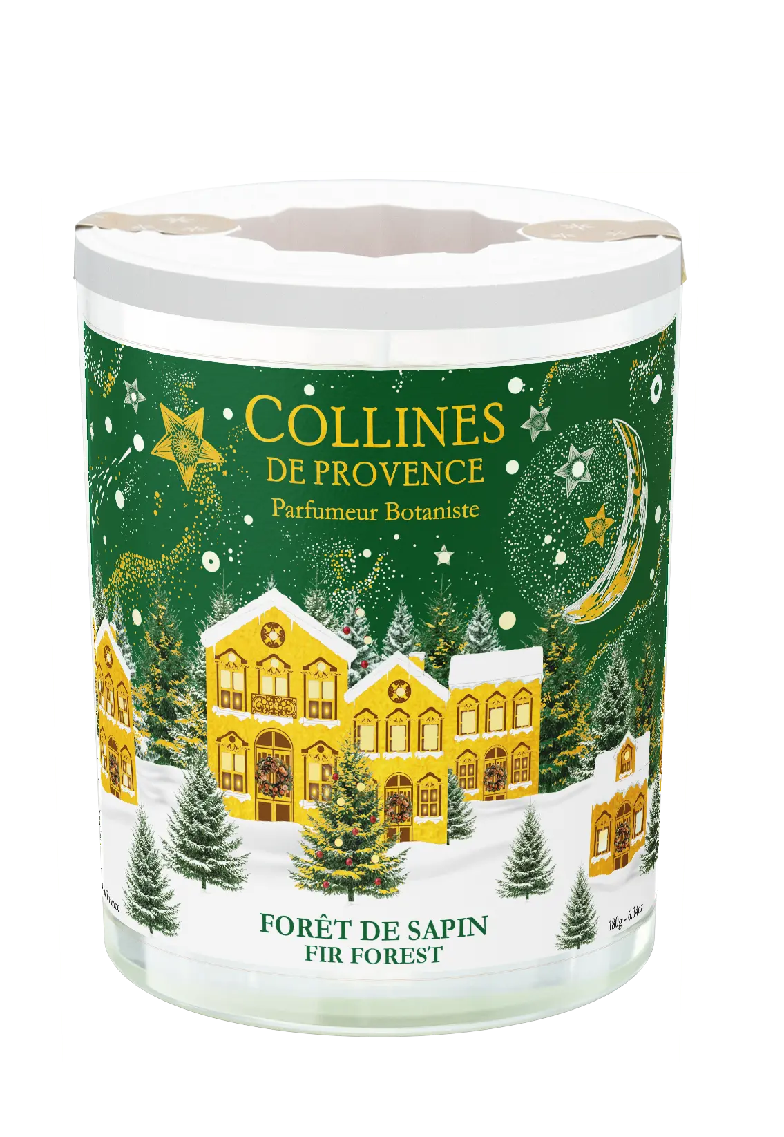 [NgRT011uyRT0030525] Bougie Parfumée Forêt de Sapin Collines de Provence (180g)