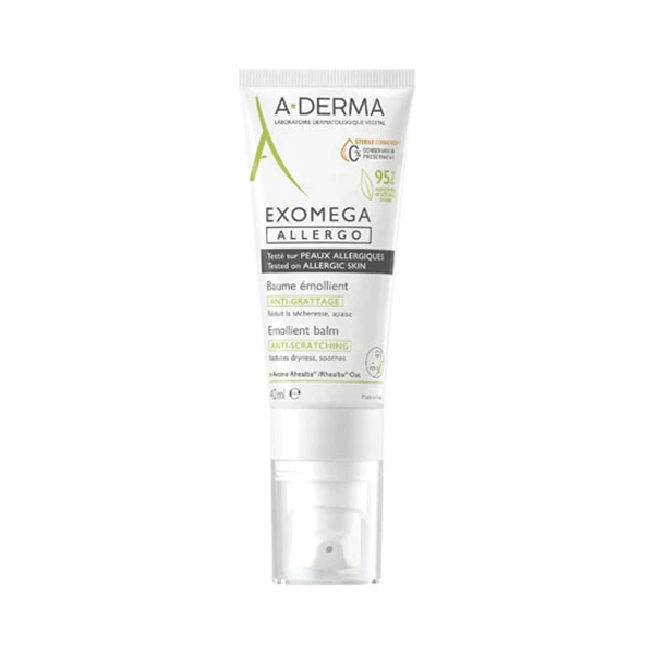 [NgRT011uyRT0030566] Exomega Allergo Baume Emollient A-Derma (200ML)