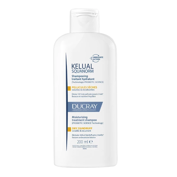 Kelual Squanorm Shampooing Pellicules Sèches Ducray