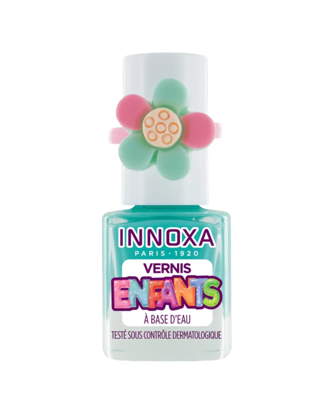[NgRT011uyRT0030729] Vernis à Ongles pour Enfants à Base d'Eau Innoxa (Fleur Verte)