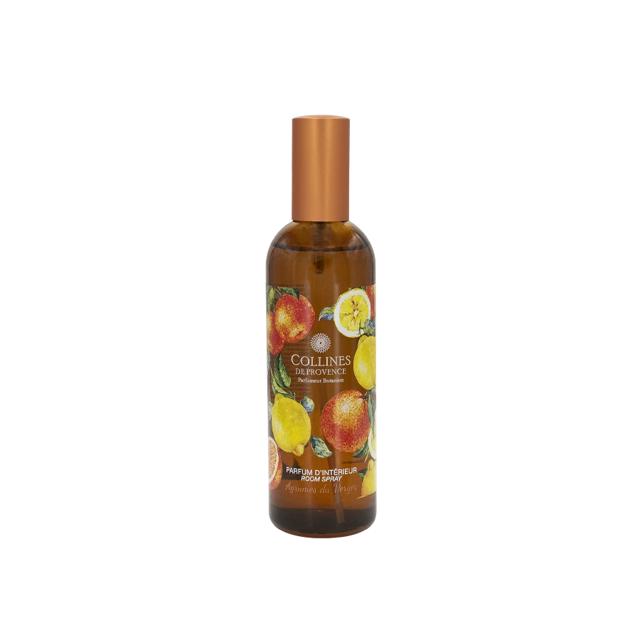 Parfum d'intérieur Agrumes du Verger 100ml Collines de Provence