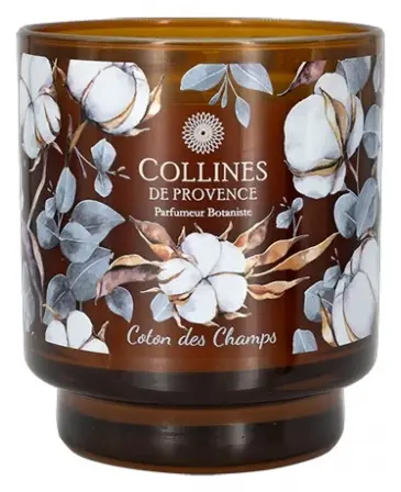 [NgRT011uyRT0030832] Bougie Coton des Champs 220g Collines de Provence