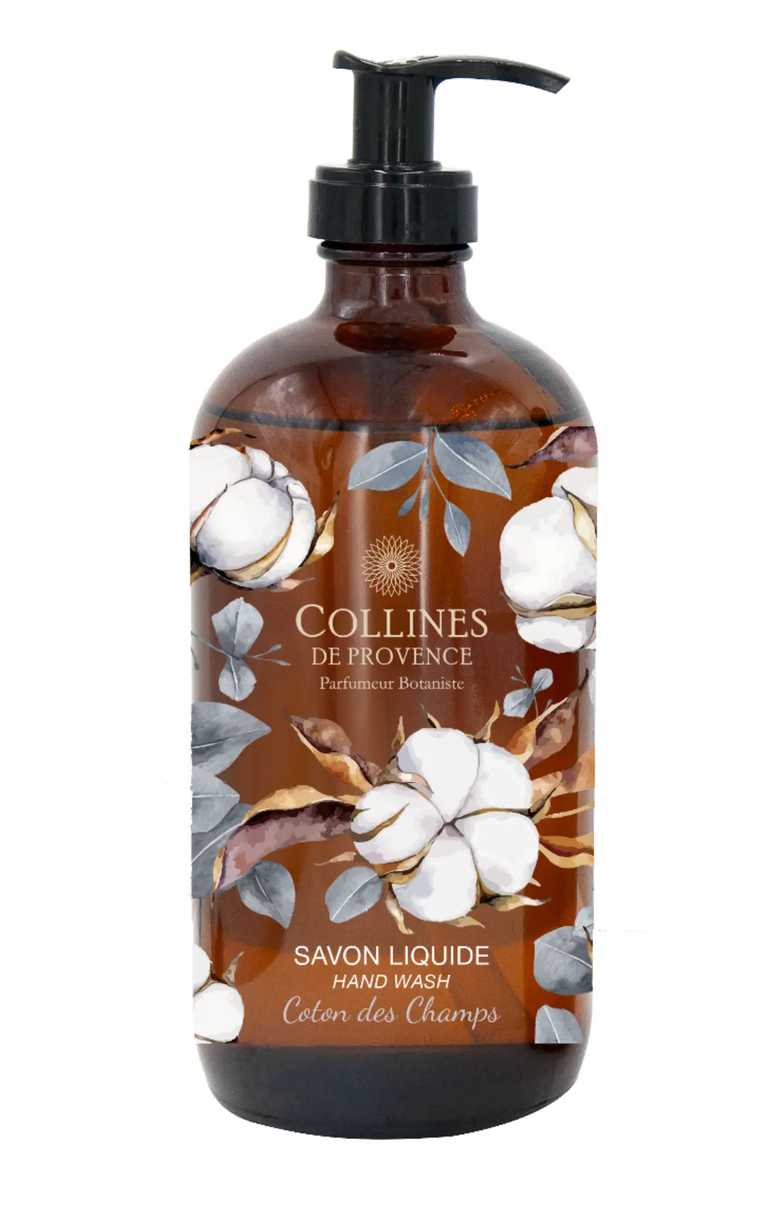 Savon Liquide Coton des Champs 470ml Collines de Provence